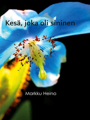 cover image of Kesä, joka oli sininen